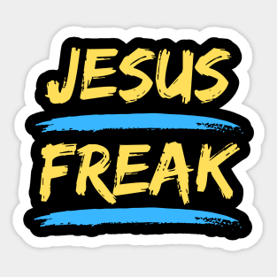 Jesus Freak | Christian Typography Sticker